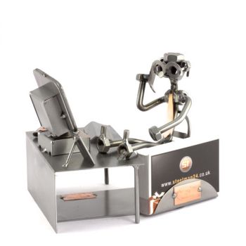 PC-PAUSE MIT VISITENKARTEN-HALTER