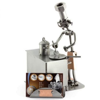 KOCH MIT VISITENKARTEN-HALTER