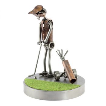 GOLF PUTTER AUF DEM GRÜN