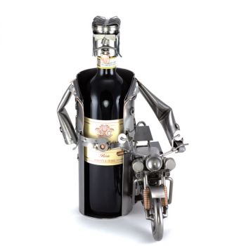 WEINFLASCHENHALTER ROCKER MIT CHOPPER