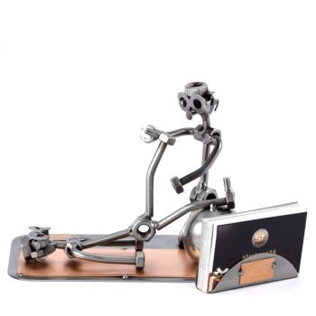 KRANKENGYMNASTIK MIT VISITENKARTENHALTER