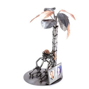 PALMENPAAR MIT BILDERRAHMEN 