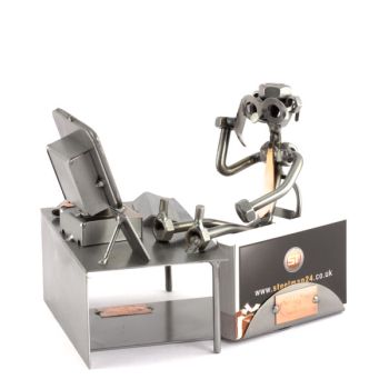 PC-PAUSE MIT VISITENKARTEN-HALTER