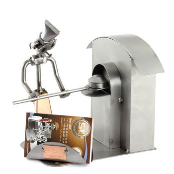 BÄCKER MIT VISITENKARTEN-HALTER