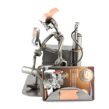 SCHWEISSER MIT VISITENKARTEN-HALTER