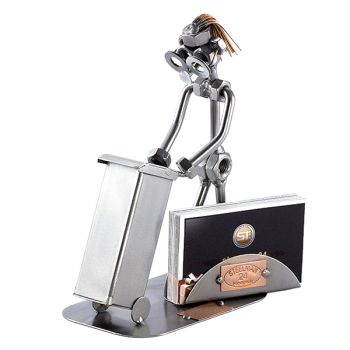 MÜLLMANN MIT VISITENKARTENHALTER