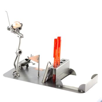 GOLF ABSCHLAG MIT BÜRO ORGANIZER